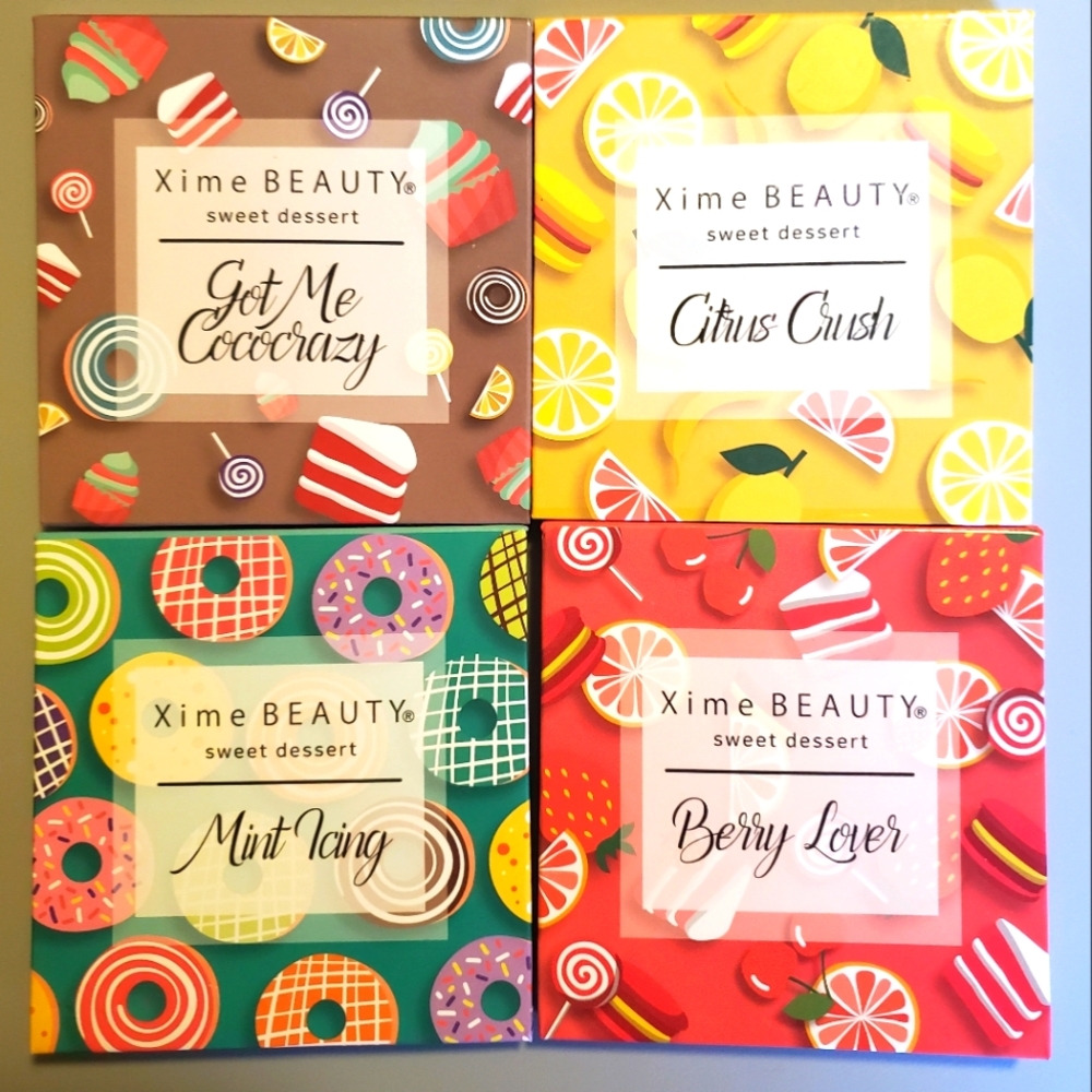 4 nine pan eyeshadow pallet bundle
